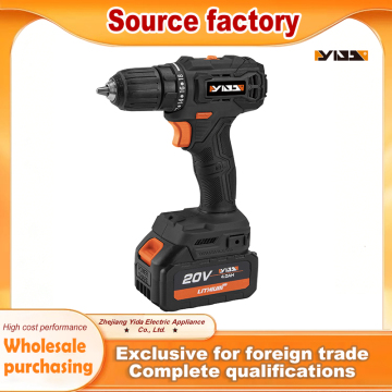 Brushless Cordless Drill Driver with Long Battery Life