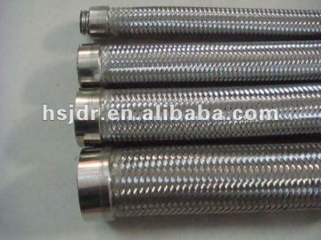 JDE teflon hose/ss304 braided teflon hose/PTFE hose