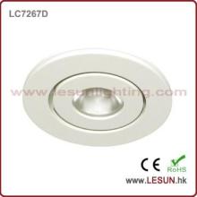 Exquiste appearance 1-3W recessed led display spotlight LC7267D