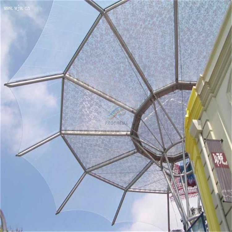 ETFE átlátszó konstrukture üvegházhatású film