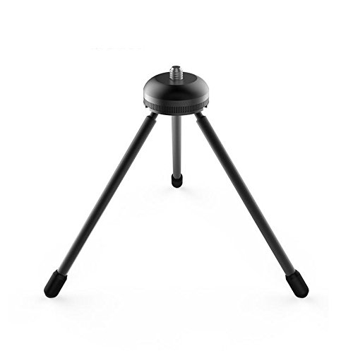 1/4 threw hole Mini Portable Tripod Black