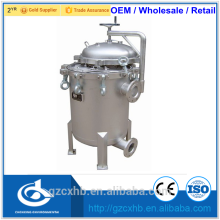 High quality solid liquid separator kitchen equipment stainless steel SS 304 bag filter