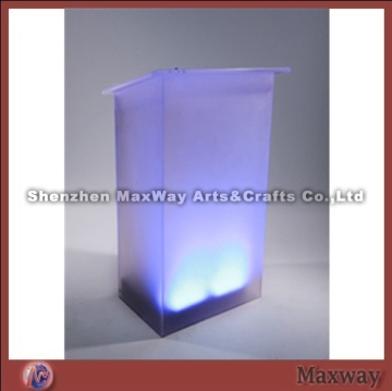 Foggy Bright Acryl Lectern Platform