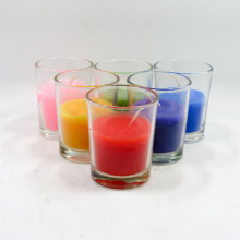 Small mason jar candles for party dollar store