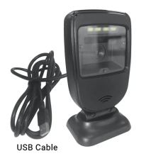 XT7308D Hands Free Omnidirectional Barcode Scanners 2D Desktop Barcode Scanner