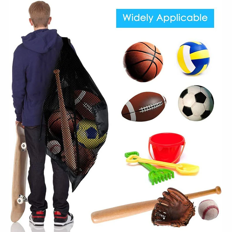 Football Storage Bag Basketball Storage Net Bag Large Capacity Ball Bag Training Sports Goods Storage Net Bag