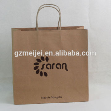 Meijei customize wholesale kraft carry paper bags