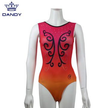 Νέο κοστούμι Gymnastic Dance Design με χρωματική κλίση