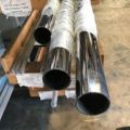 Hot Rolled 316 Polished Hairline SS Round Tube