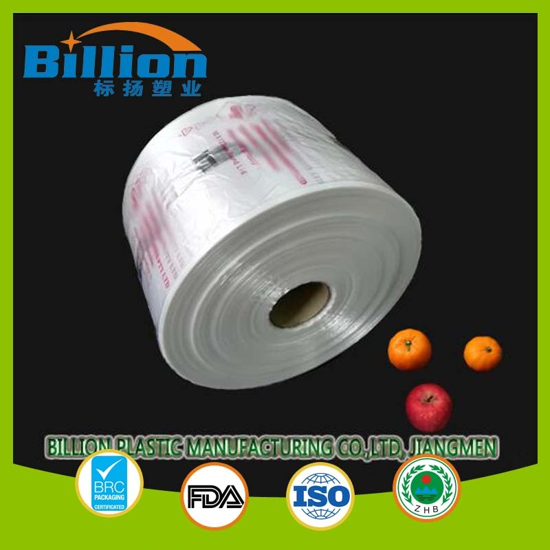 High Quality Transparent Plastic Pack Roll Film for T Shirt Bin Liners Can Rubbish Food Bag