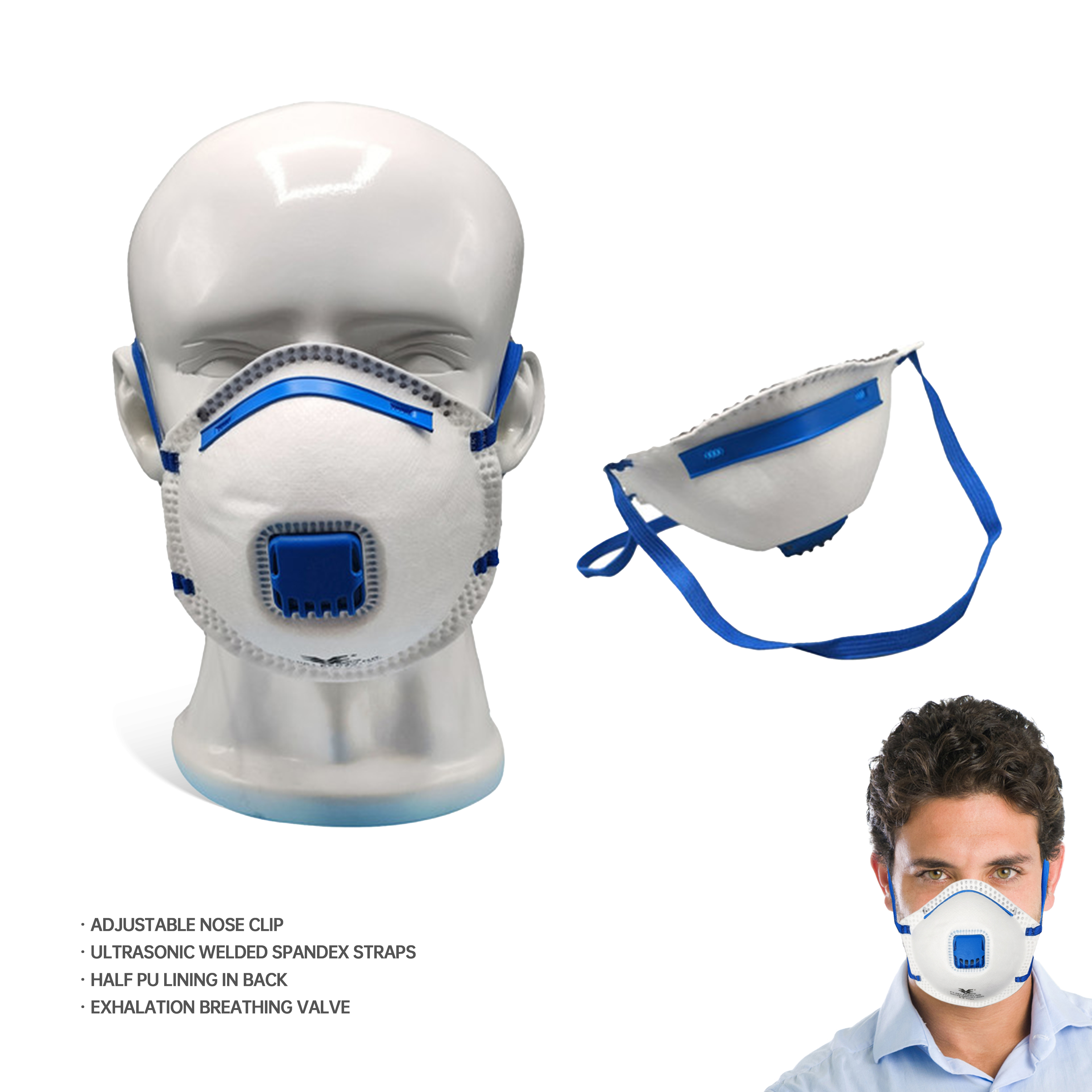 FFP2 Dust Mask with Valve FFP2 Dust Mask with Valve