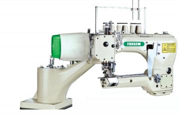 Direct drive 4 needle 6 thread feed-off-the-arm interlock sewing machine