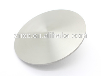 customizable pure sputtering material 60*4mm high Purity 99.99% Nb Niobium target