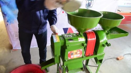 Hamid Combined Rice And Wheat Flour Mill Machine