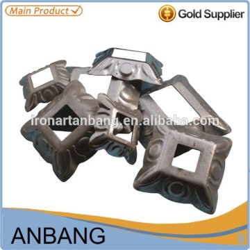 Metal Railing Accessories Ring Flange Wrought Iron Standard