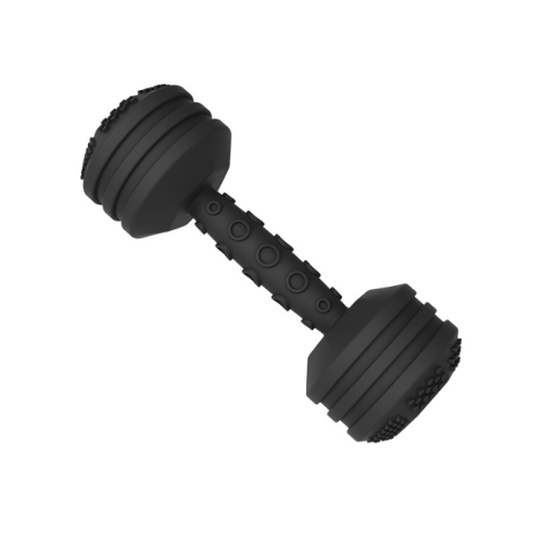 Dumbbell Infant Rammle Silicone Theitting speelgoed