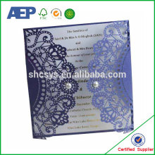 Customized Cheap Wholesale 3D Laser Cutting Greeting Card