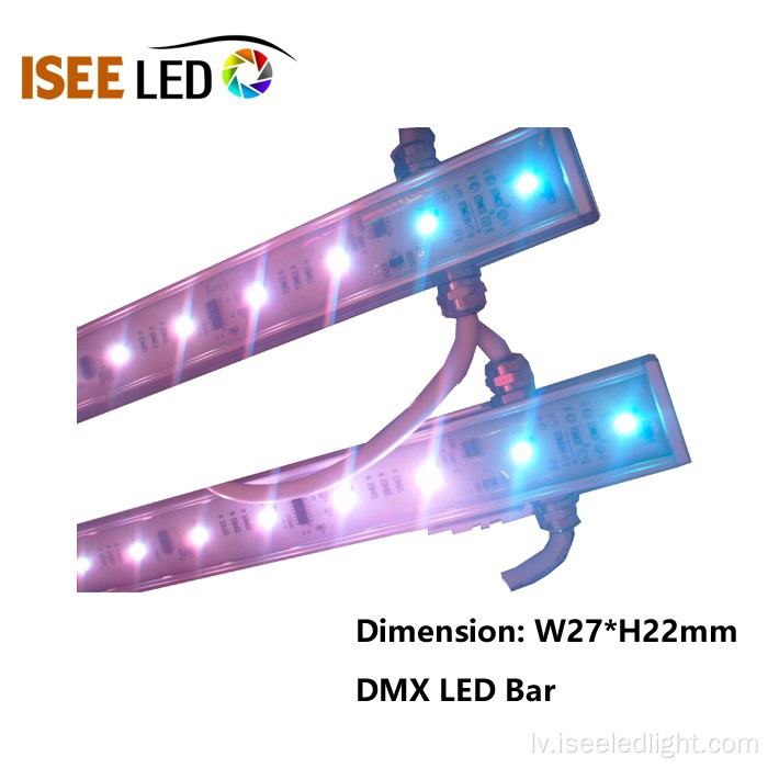 Madrix DMX512 LED joslu apgaismojums lineāram apgaismojumam