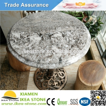 Bianco Antico Solid Granite Coffee Tables Saw