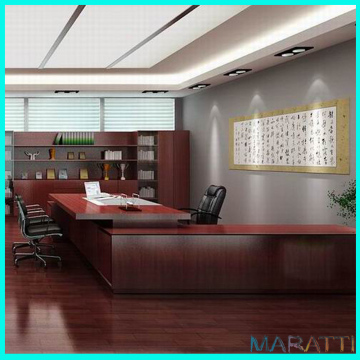 Marcus Series Executive Desk with Luxurious