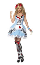 Miss Alice in Wonderland Fanny Costume
