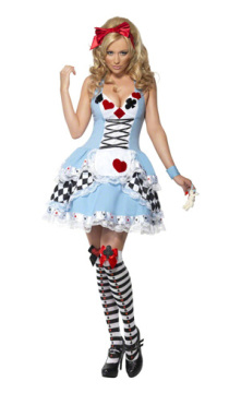 Miss Alice in Wonderland Fanny Costume