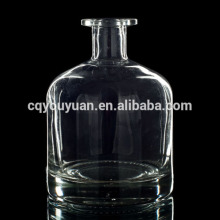 Round High End Empty Colored 500ML Glass Bottles 500ML Bordeaux Wine Bottles