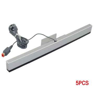 5pcs Professional IR Practical Remote Control Signal Infrared Ray Sensor Wired Receiver Bar Accessory For Wii