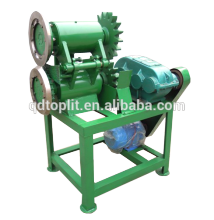 Waste tire strip cutting machine