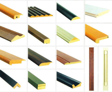 mouldings wrapped by FSC-certified veneer