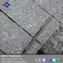 Outside stone wall 34x17x17