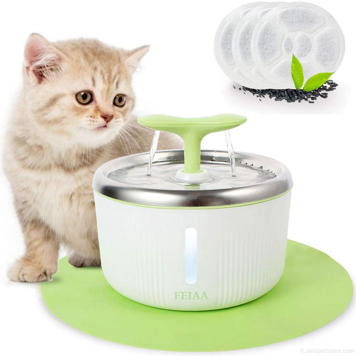 Nouvelle fontaine d'eau pour chat fontaine d'eau potable pour animaux de compagnie