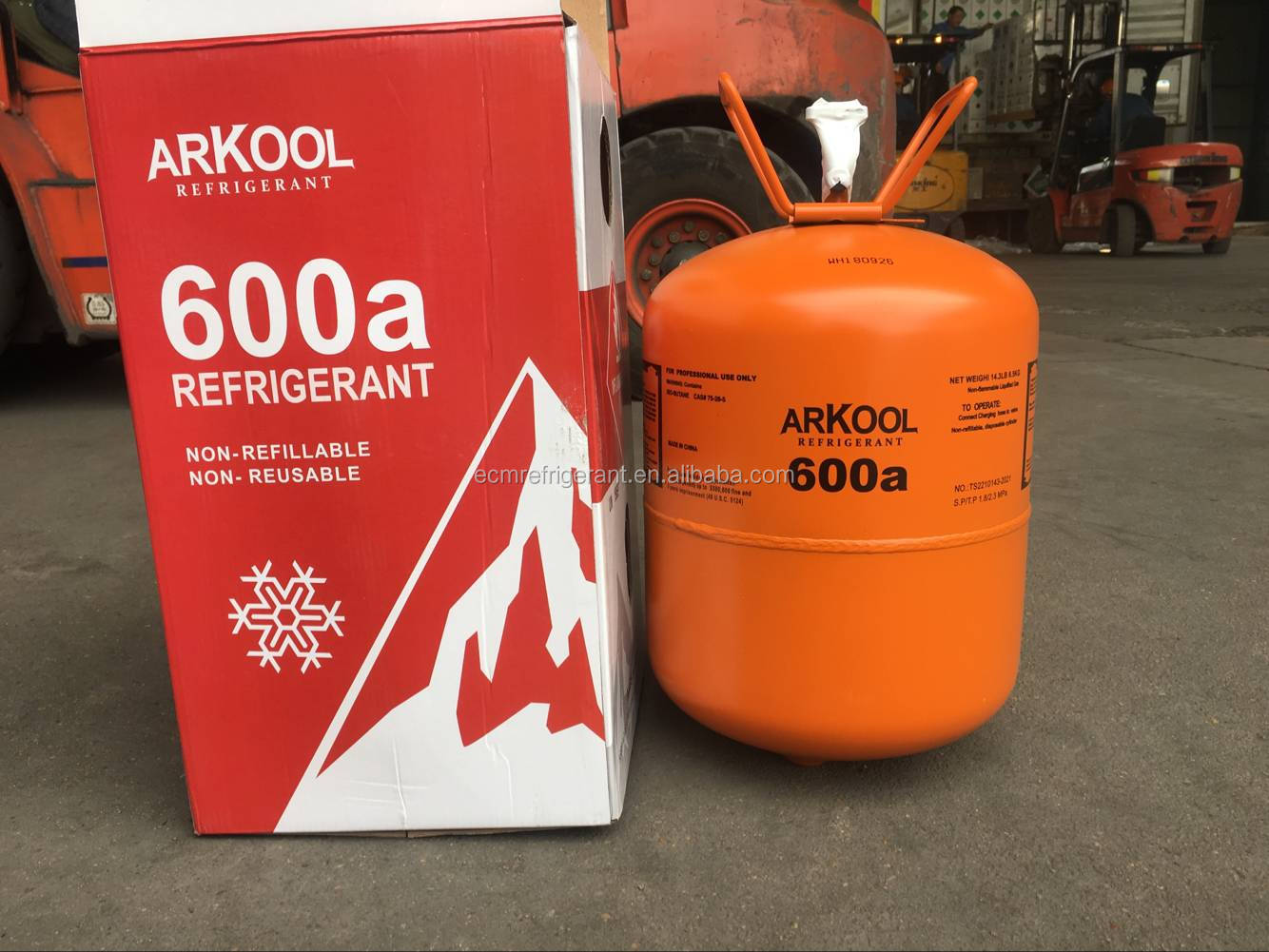 cold gas R134a R600a refrigerant A/C spare parts refrigerant r600a green gas