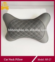 PU Embroidery neck rest pillow ,travel pillow for car