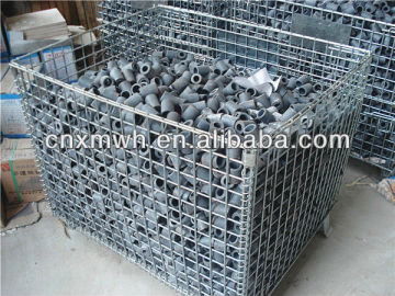 Industrial steel storage cage