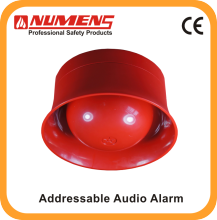 Intelligent UL&EN approved Addressable Audible Alarm Device high sensitivity