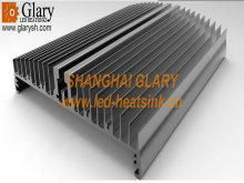 306mm High Power LED Street Light Heatsinks Aluminum Extruded Profiles