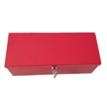 Red Painted Lock Metal Box OEM Tool Box