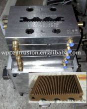 extrusion dies extrusion toolings extrusion molds for WPC(wood plastic composite) panel tile skirting line handrail