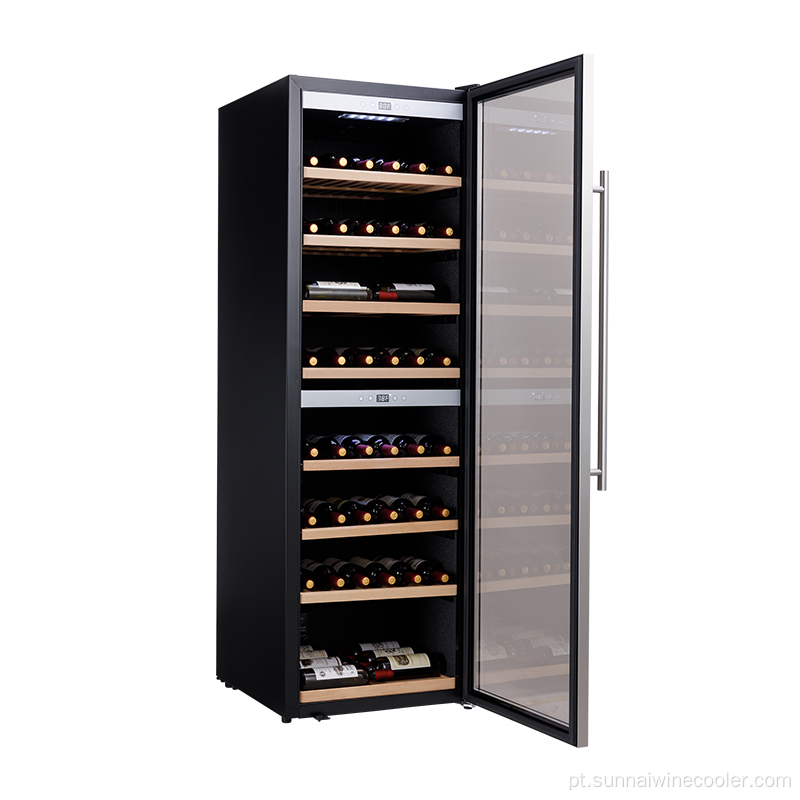 Cooler de vinho de 180 independentes para casa para casa