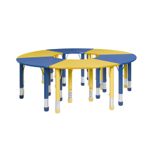 Colorful Plastic Kindergarten Table