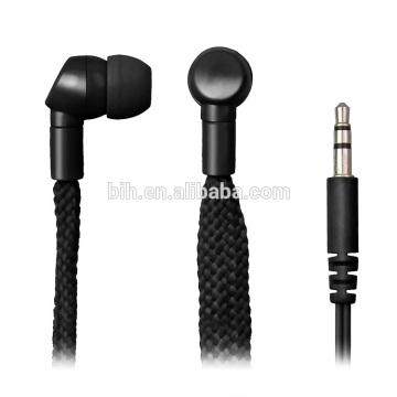 2014 hot selling waterproof shoelace earphone for iphone 5