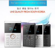 2015 new style small size IFcane E1 mini Card mobile phone ultra thin mini credit card phone FM Radio mini phones with multi-lan