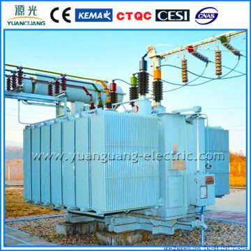 220kV three phase two winding oil-immersed transformer