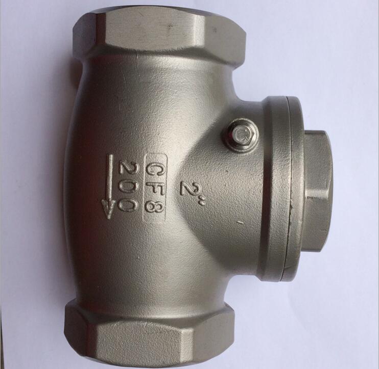 DIN 3202 F6 PN16 Swing Check ValveHorizontal stainless steel 2 inch swing check valve