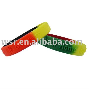 two color rubber bands