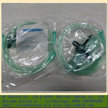 PVC oxygen mask with tube / nebulizer mask