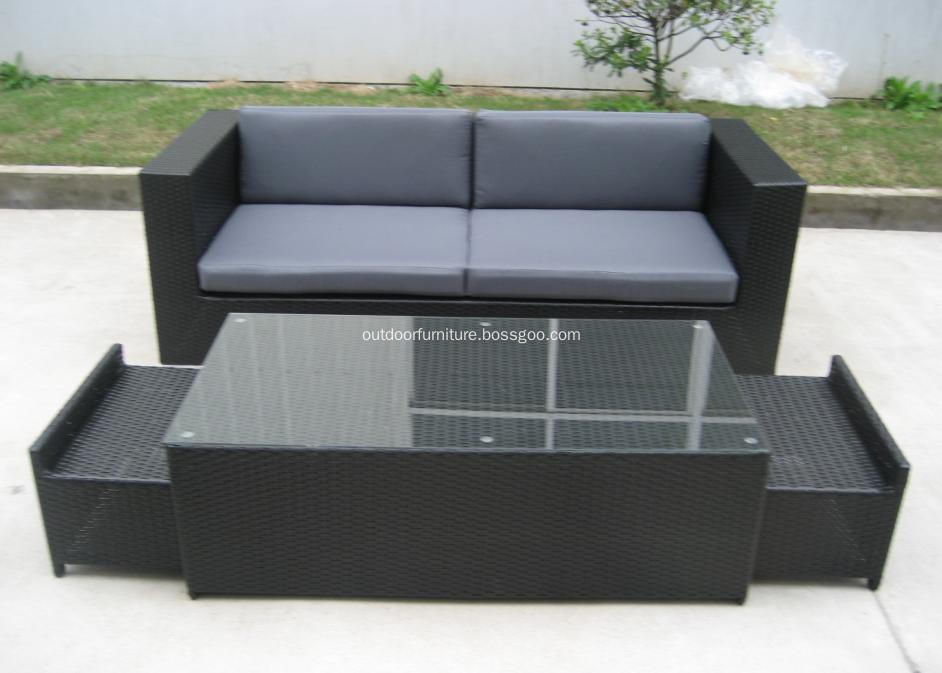 DLR1108-11 Plastic Wicker Garden Modern Leisure Sofa Furniture DLR1108-11 Plastic Wicker Garden Modern Leisure Sofa Furniture