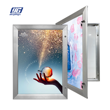Hinged Door Open Waterproof Outdoor LED Light Box