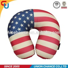 microbead pillow stuffing,polyester ball fiber pillow,american flag printing pillow
